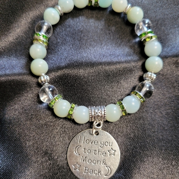 2 for 35 Jade Green healing Braclet
